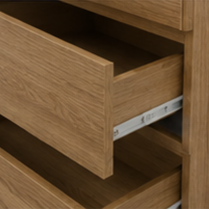 Nordic Oak 8-Drawer Dresser