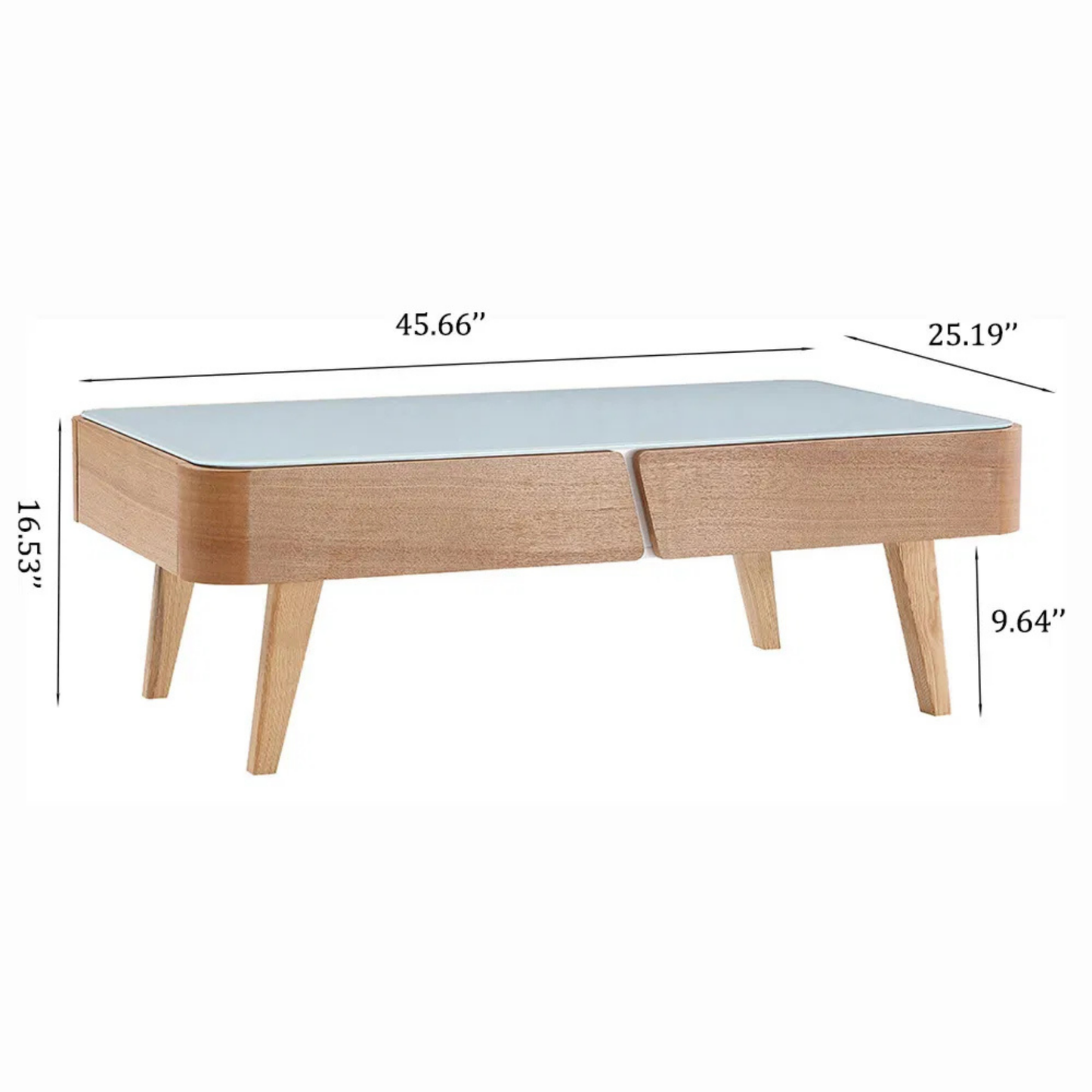 Scandinavian Storage Coffee Table