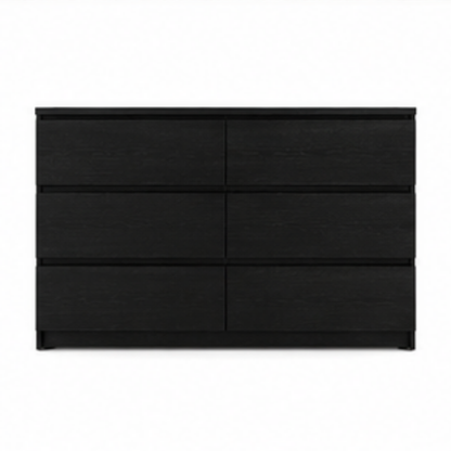 Noir 6-Drawer Dresser