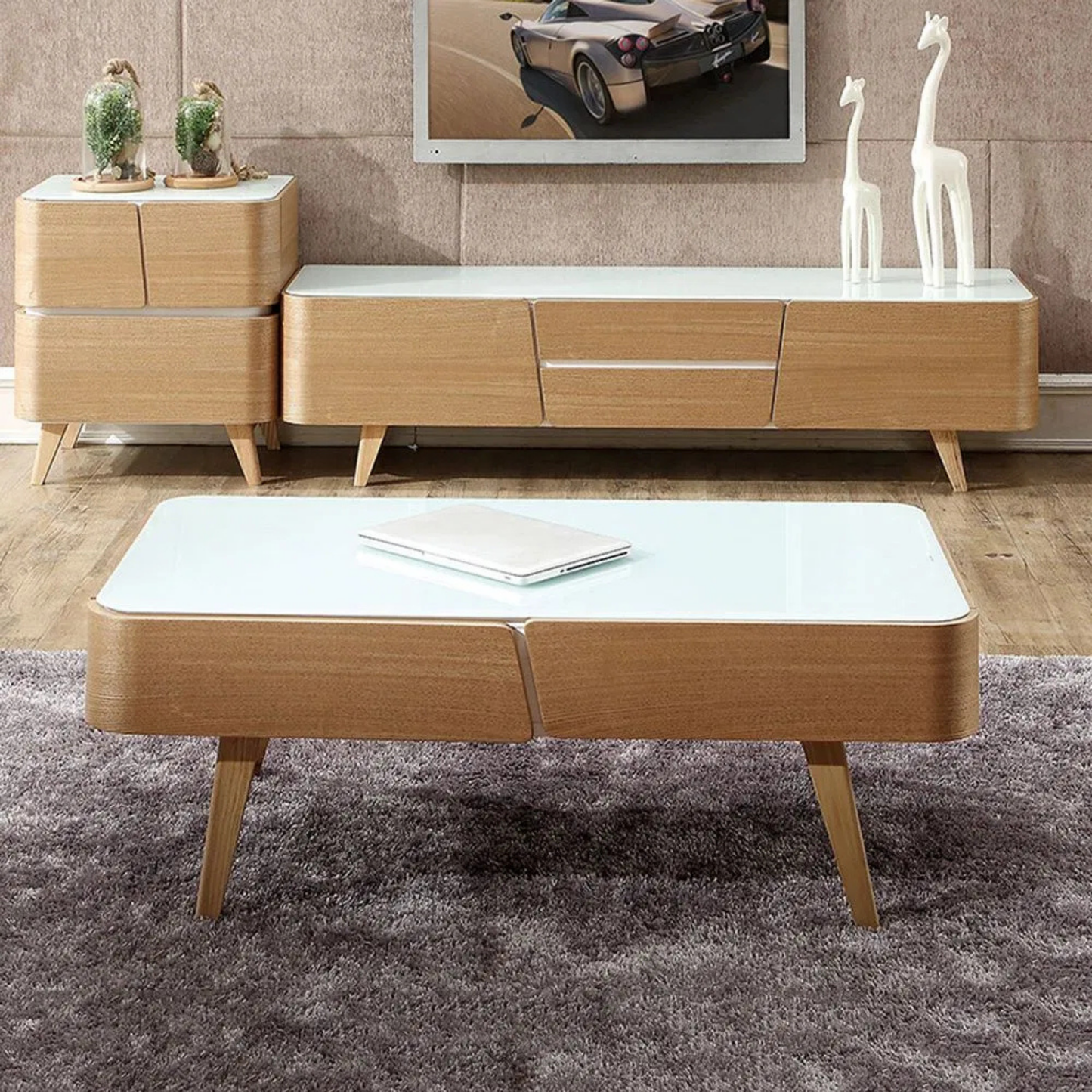 Scandinavian Storage Coffee Table