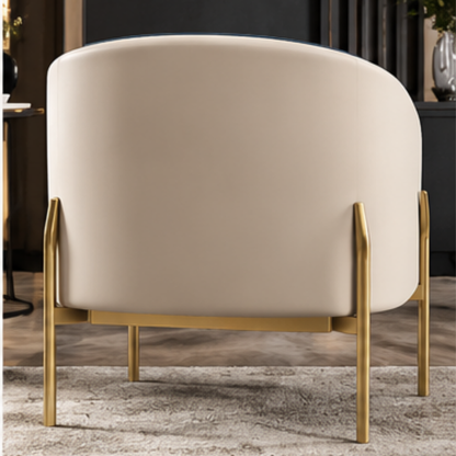 Aria Gold-Base Lounge Chair