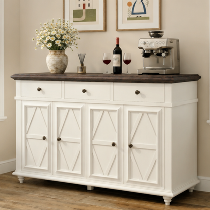 Willow Haven Farmhouse Buffet Cabinet