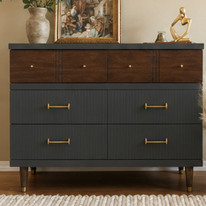 Noir Ridge 8-Drawer Dresser
