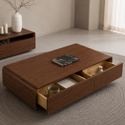 Contemporary Storage Coffee Table