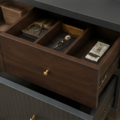 Noir Ridge 8-Drawer Dresser
