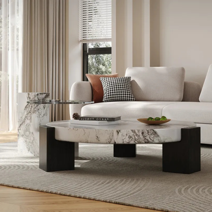Luxury Modern Marble Coffee Table