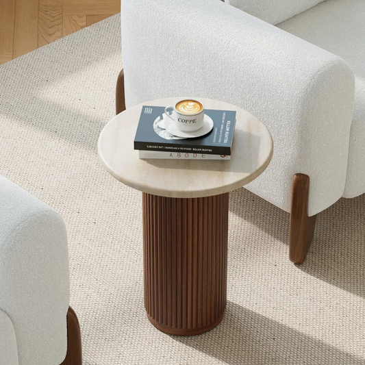 Modern Round Accent Side Table