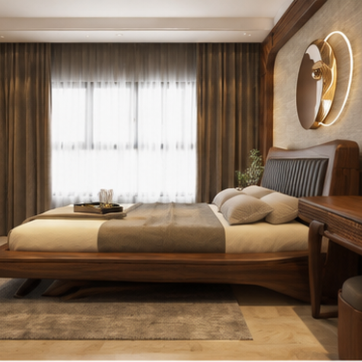 Heritage Luxe Platform Bed