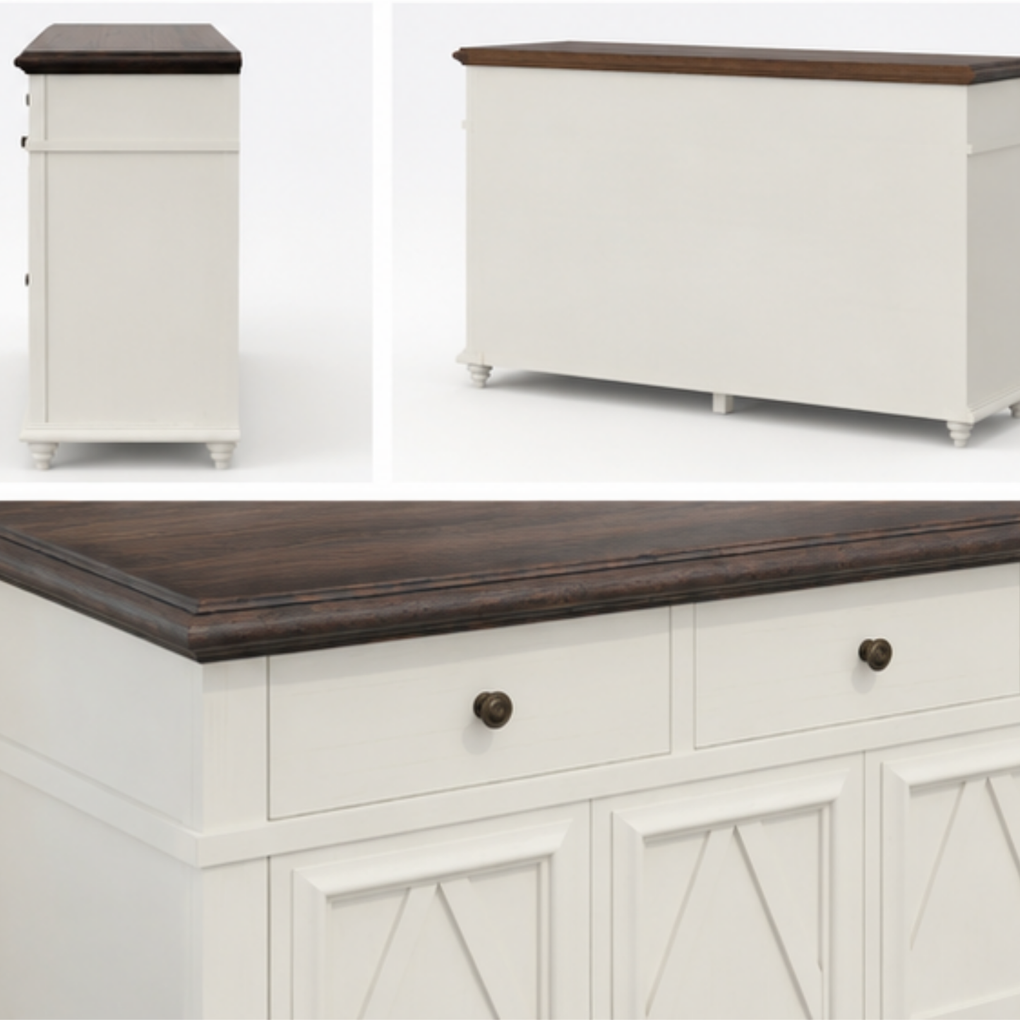 Willow Haven Farmhouse Buffet Cabinet