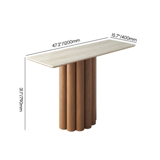 Siena Marble Console Table