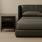 Noir Modern Nightstand