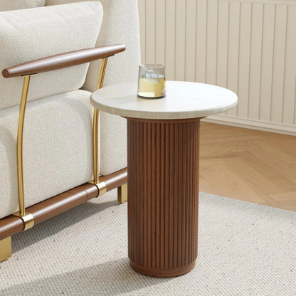 Modern Round Accent Side Table