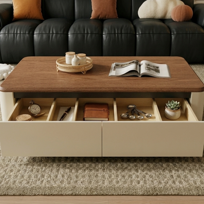 Modern Minimalist Storage Coffee Table