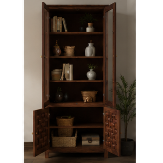 Heritage Weave Display Cabinet