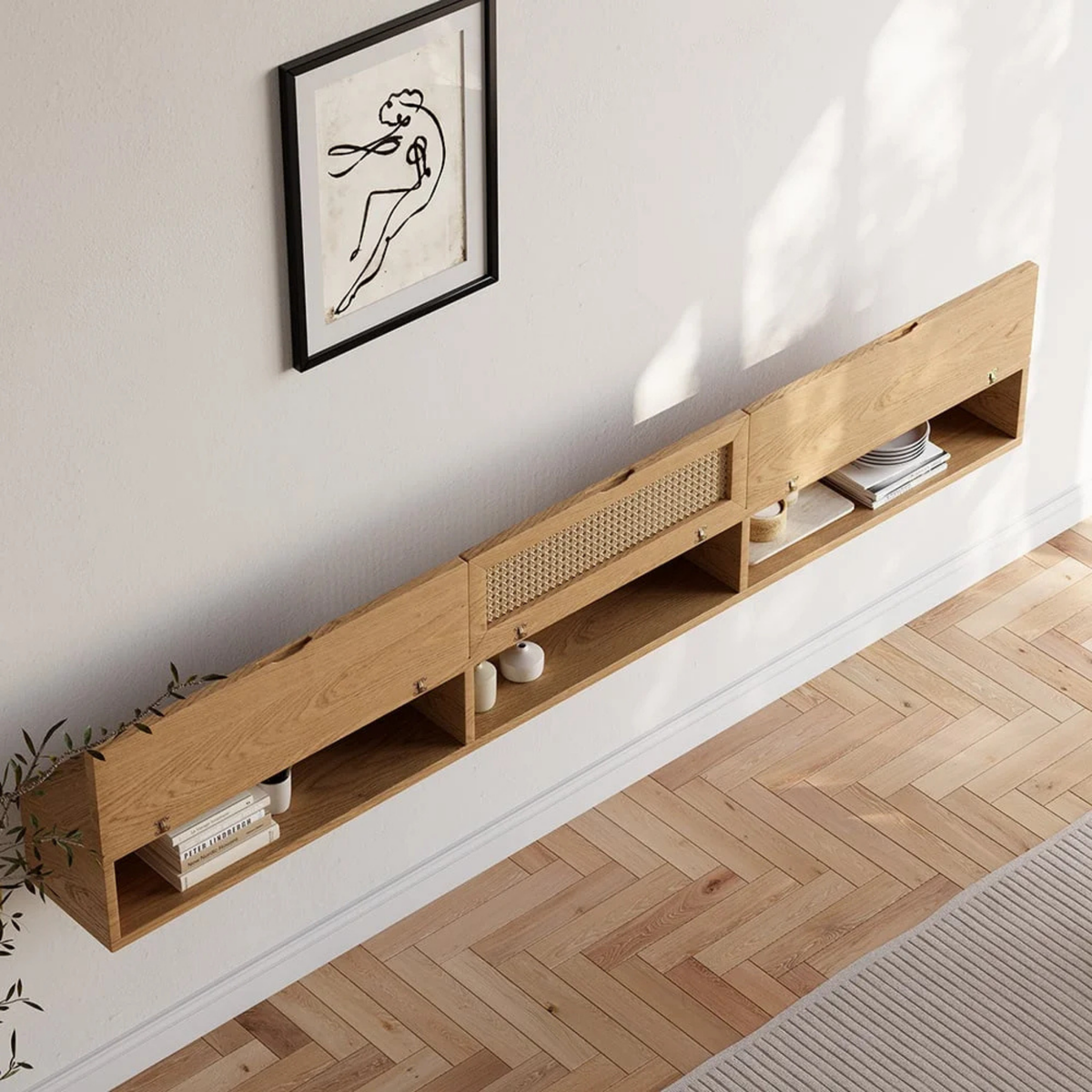 Scandinavian Floating TV Unit