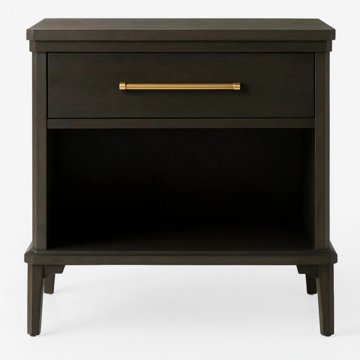 Noir Modern Nightstand