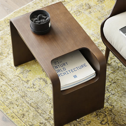 Cascade C-Shaped Side Table